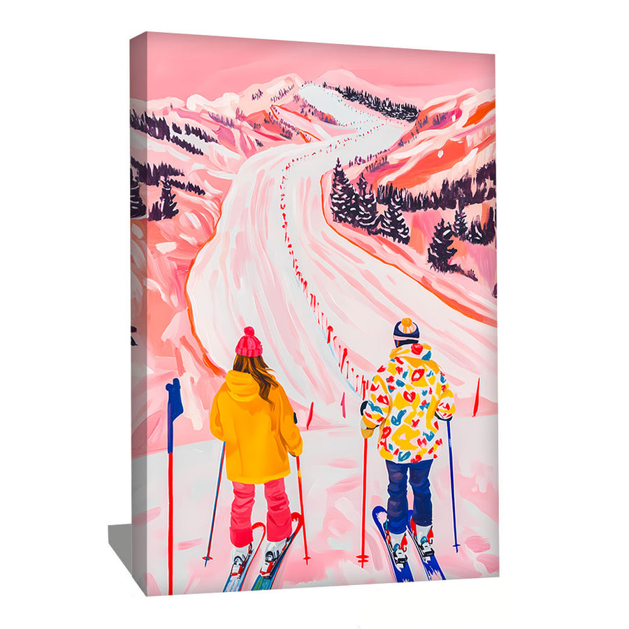 Tableau Skieur