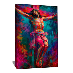 TABLEAU CRUCIFIXION JESUS AlessioCacciatore