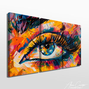 Tableau Triptyque Chambre