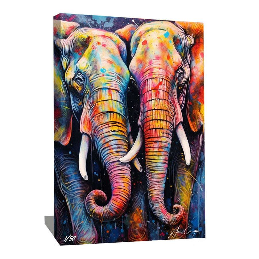tableau éléphant