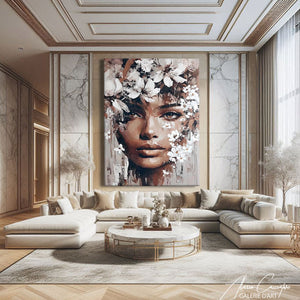Tableau Fleur Moderne
