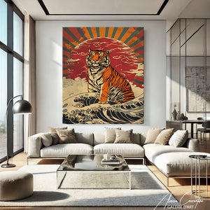 Tigre Toile Imprimée