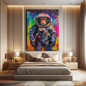 TABLEAU POP ART SINGE Alessio Cacciatore