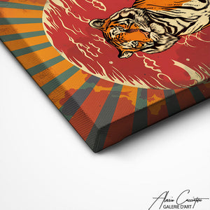 TABLEAU TIGRE JAPONAIS Alessio Cacciatore