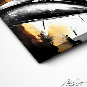 TABLEAU DE BATEAU NOIR ET BLANC Alessio Cacciatore