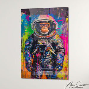TABLEAU POP ART SINGE Alessio Cacciatore