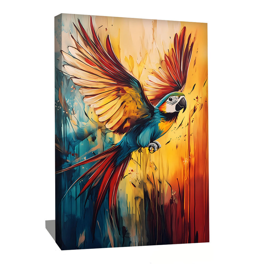 tableau perroquet