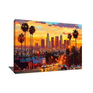 TABLEAU LOS ANGELES LUMINEUX