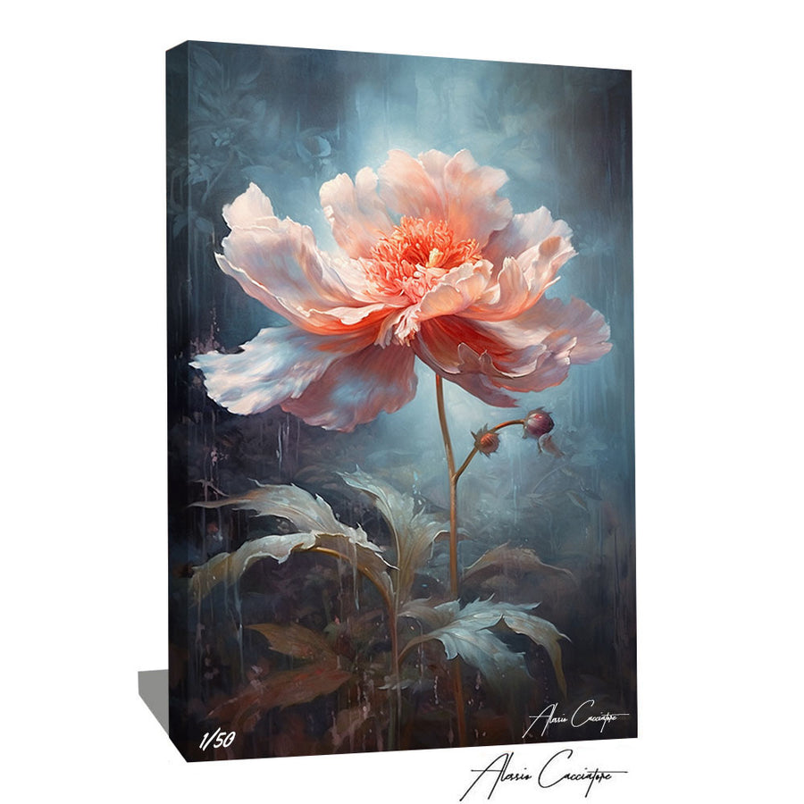 tableau pivoine