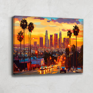 TABLEAU LOS ANGELES LUMINEUX