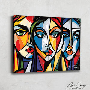 Peinture Cubisme Figuratif