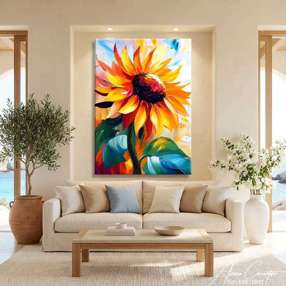 Peinture Tournesol Moderne