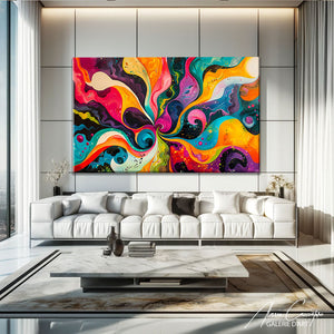 Tableau Acrylique Moderne Contemporain