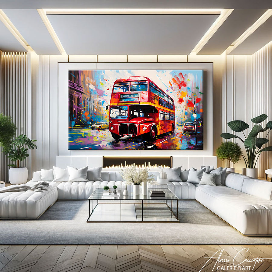 tableau bus londres – mise en situation