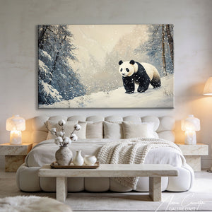 Toile Avec Panda