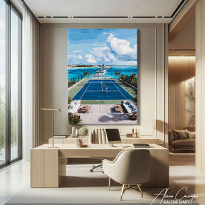 Tableau Deco Salon