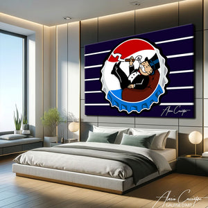 TABLEAU MONOPOLY COLORÉ