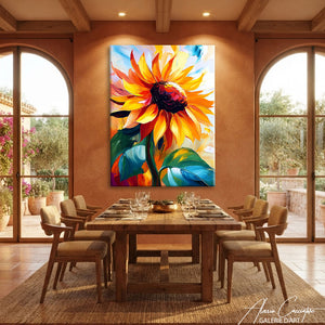 Affiche Tournesol Moderne