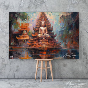 tableau décoration bouddha