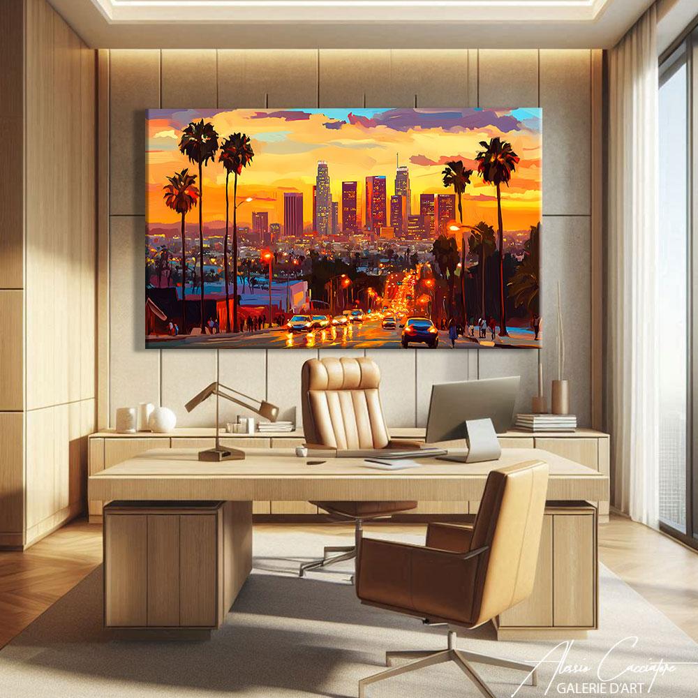 TABLEAU LOS ANGELES LUMINEUX
