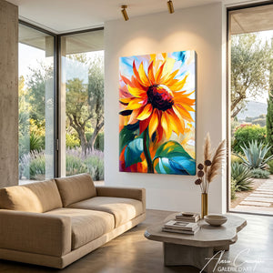 Décoration Murale Tournesol Moderne