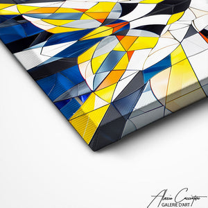 TABLEAU GÉOMÉTRIQUE COLORÉ AlessioCacciatore