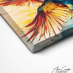 TABLEAU PERROQUET EXOTIQUE Alessio Cacciatore