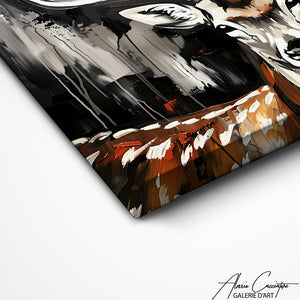 TABLEAU TÊTE DE CERF Alessio Cacciatore
