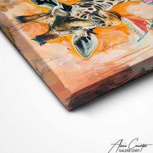 TABLEAU GIRAFE RIGOLOTE Alessio Cacciatore