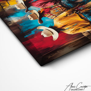 TABLEAU STYLE WESTERN Alessio Cacciatore