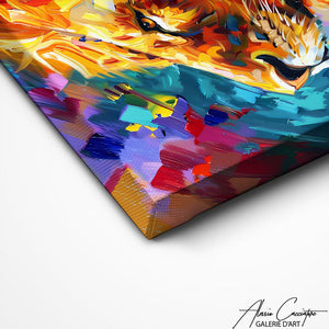 TABLEAU LION ACRYLIQUE Alessio Cacciatore