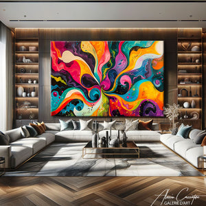 Tableau Abstrait Contemporain
