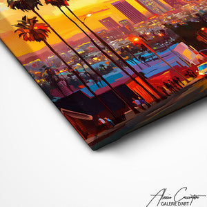 TABLEAU LOS ANGELES LUMINEUX Alessio Cacciatore