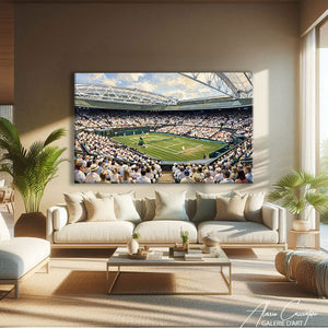 Peinture Tennis
