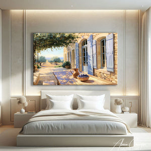 Toile Peinture Sur La Provence