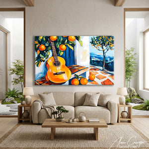 Toile Guitare