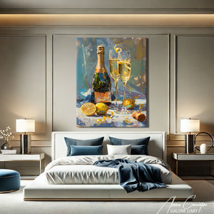 Tableau Peinture Alcool