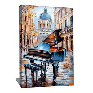 Peinture Abstraite Piano