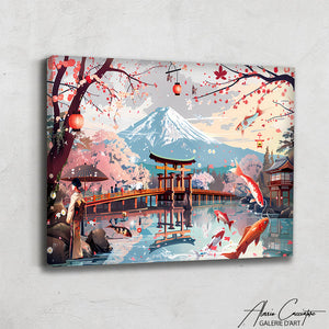 Tableau Pont Japonais