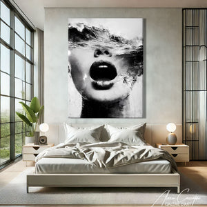 Peinture Portrait Femme