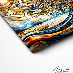TABLEAU CONTEMPORAIN ARBRE Alessio Cacciatore
