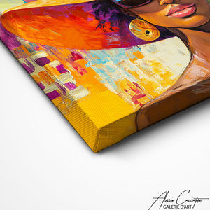 TABLEAU TRIPTYQUE CHAPEAU Alessio Cacciatore