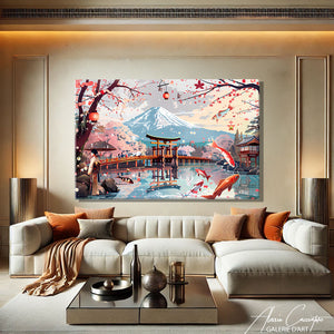 TABLEAU JAPONAIS MODERNE