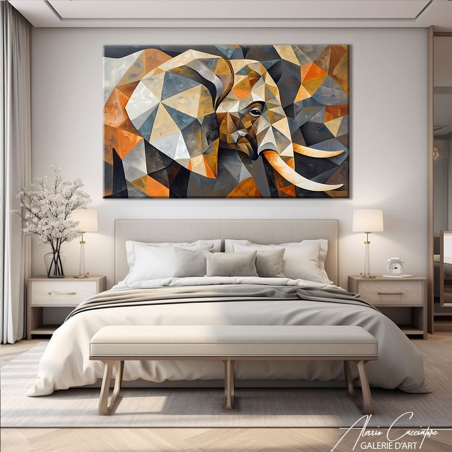Tableau Éléphant Design – mise en situation