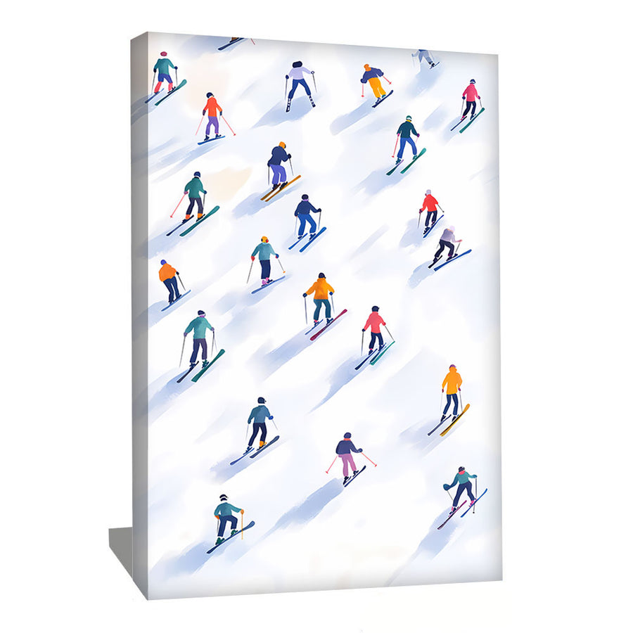 Tableau Skieurs