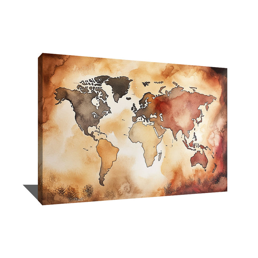 Tableau Carte Du Monde