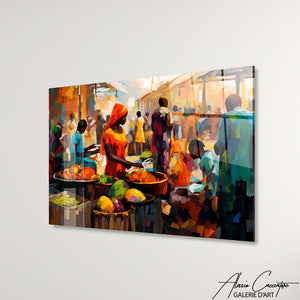 TABLEAU MARCHÉ AFRICAIN Alessio Cacciatore