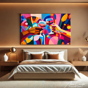 Tableau Peintre Contemporain