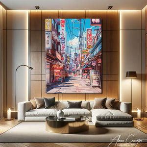 Tableau Paysage Japonais