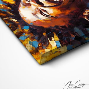 TABLEAU ENFANT AFRICAIN Alessio Cacciatore